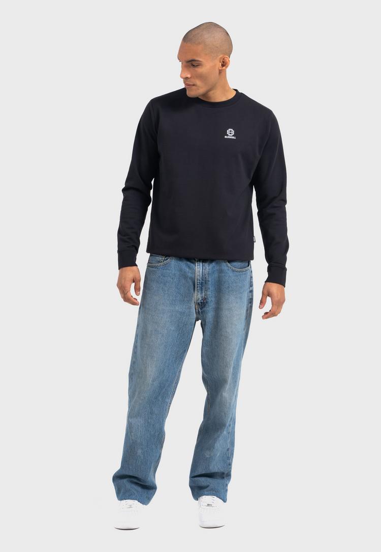 OLDSKULL OLDSKULL Asian Lotus Surf Logo Graphic Sweatshirt Herren - Black - 1 | SportScheck
