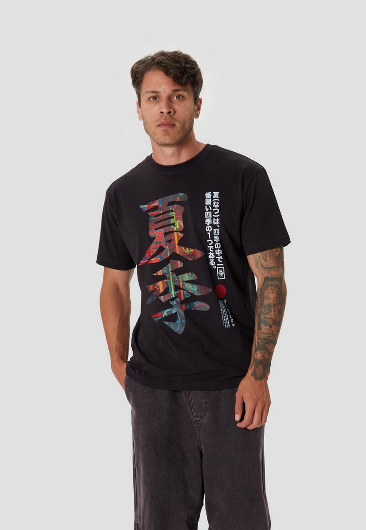 OLDSKULL OLDSKULL Asian Kanji Street Printshirt Herren - Black - 0 | SportScheck