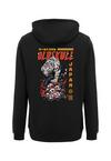 OLDSKULL Xtreme Tattoo Tiger Skull Graphic Hoodie Herren - Black