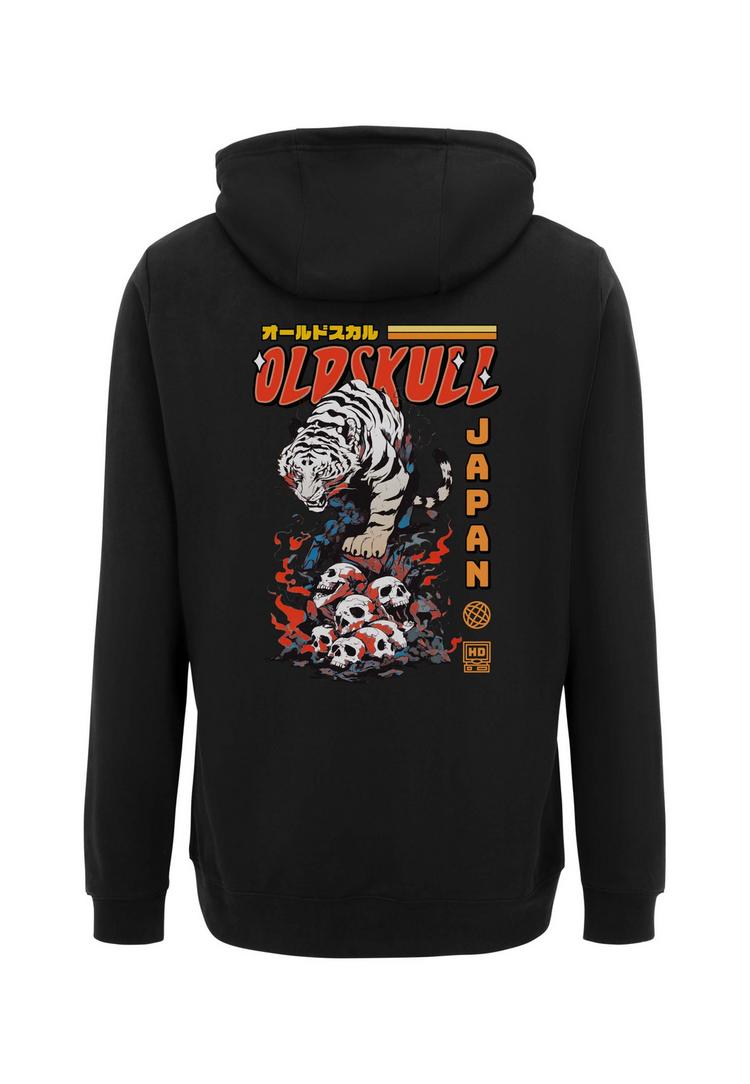 OLDSKULL OLDSKULL Xtreme Tattoo Tiger Skull Graphic Hoodie Herren - Black - 0 | SportScheck