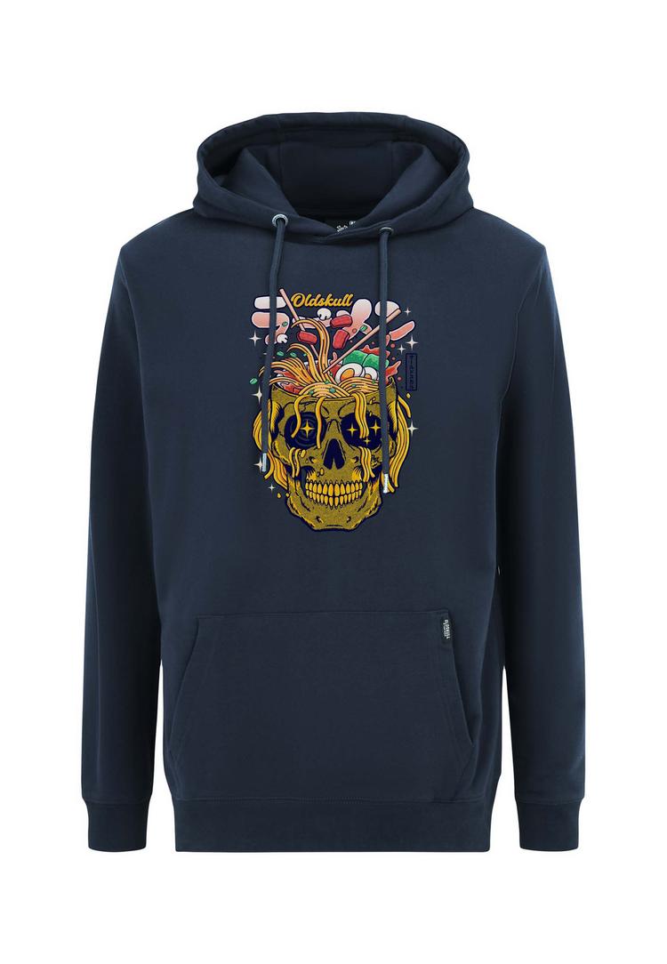 OLDSKULL OLDSKULL Xtreme Ramen Skull Graphic Hoodie Herren - Navy Blue - 0 | SportScheck