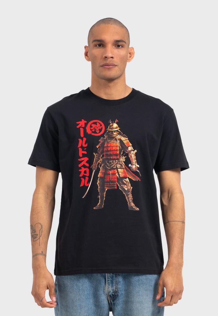 OLDSKULL OLDSKULL Asian Shogun Legacy Graphic Printshirt Herren - Black - 0 | SportScheck