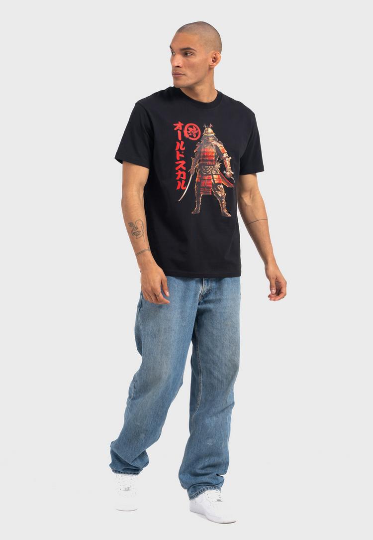OLDSKULL OLDSKULL Asian Shogun Legacy Graphic Printshirt Herren - Black - 1 | SportScheck