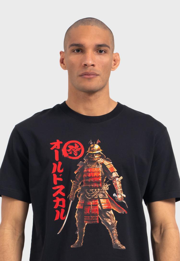OLDSKULL OLDSKULL Asian Shogun Legacy Graphic Printshirt Herren - Black - 0 | SportScheck