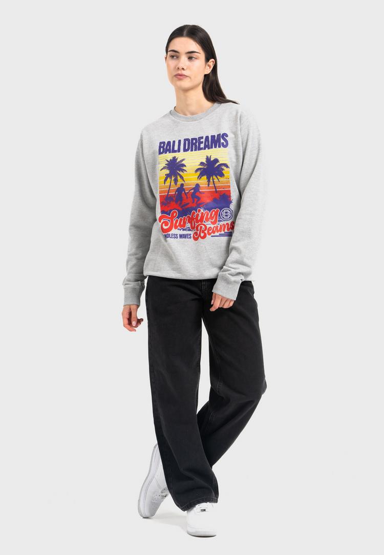 OLDSKULL OLDSKULL Wrldvibe Bali Beam Graphic Sweatshirt Herren - Heather Grey - 3 | SportScheck