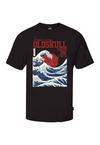 OLDSKULL Asian Big W Printshirt Herren - Black