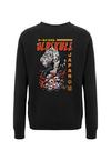 OLDSKULL Xtreme Tattoo Tiger Skull Graphic Sweatshirt Herren - Black