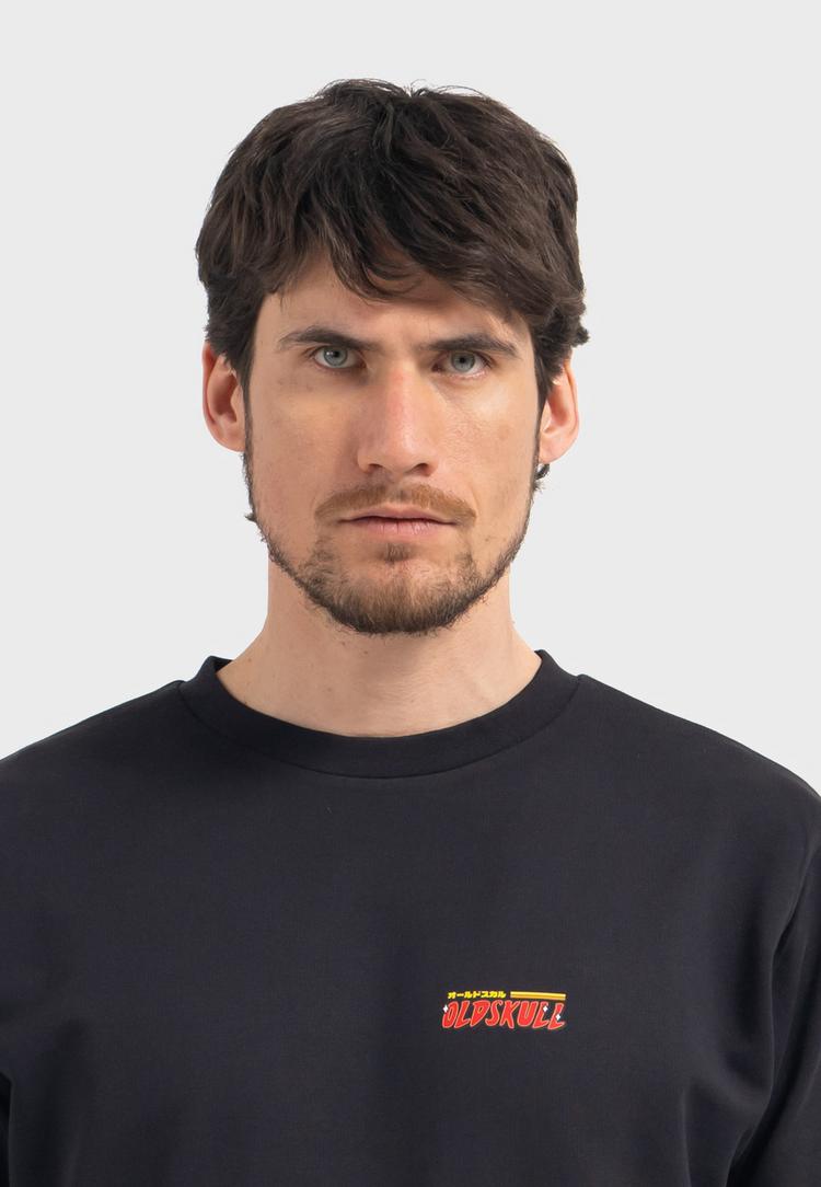 OLDSKULL OLDSKULL Xtreme Tattoo Tiger Skull Graphic Sweatshirt Herren - Black - 1 | SportScheck