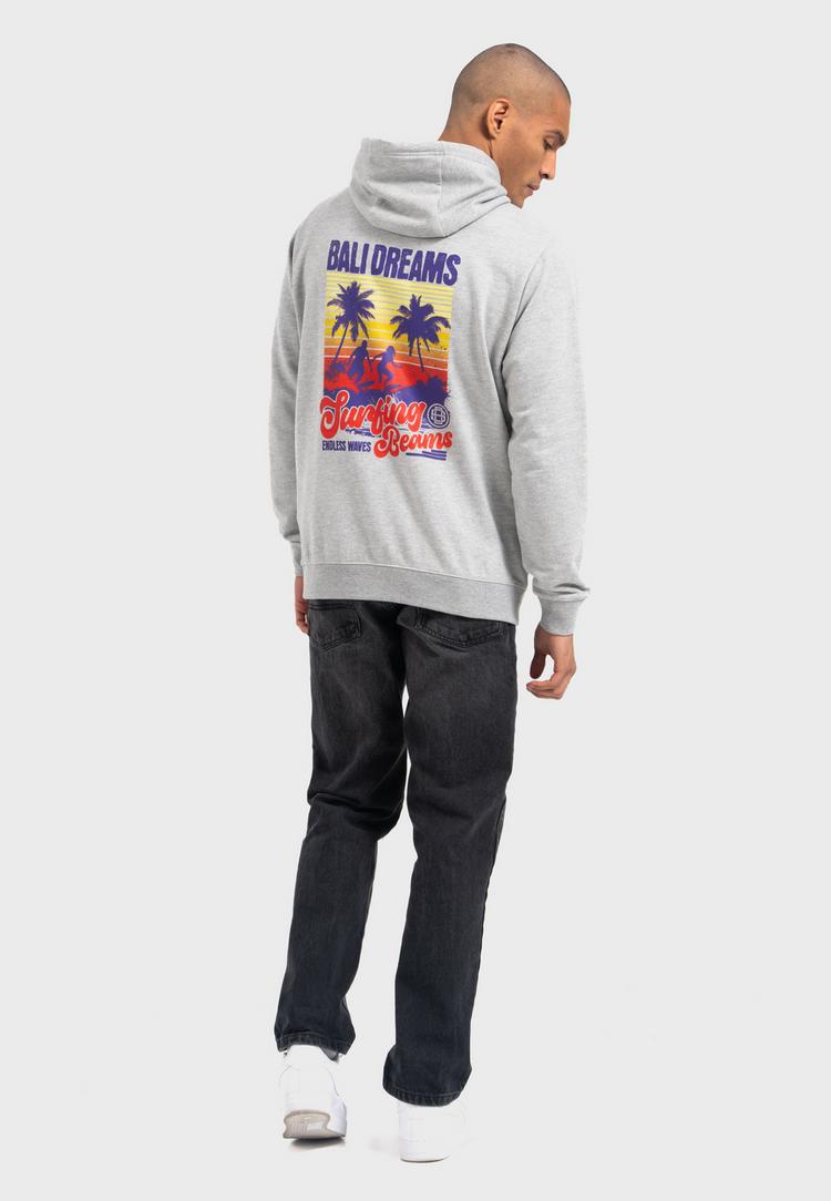 OLDSKULL OLDSKULL Wrldvibe Bali Beam Graphic Hoodie - Heather Grey - 0 | SportScheck