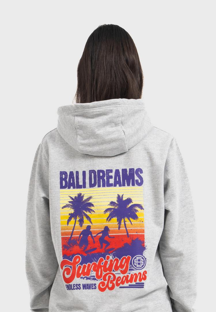 OLDSKULL OLDSKULL Wrldvibe Bali Beam Graphic Hoodie - Heather Grey - 1 | SportScheck