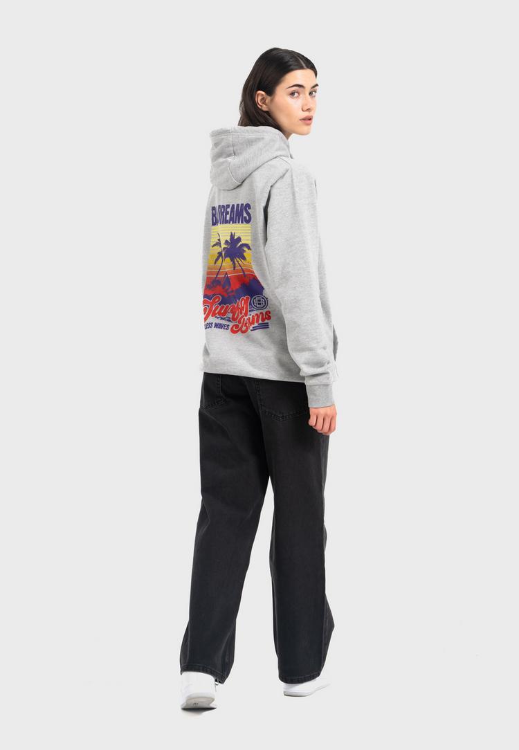 OLDSKULL OLDSKULL Wrldvibe Bali Beam Graphic Hoodie - Heather Grey - 2 | SportScheck