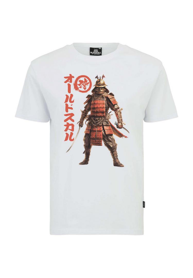OLDSKULL OLDSKULL Asian Shogun Legacy Graphic Printshirt Herren - White - 0 | SportScheck