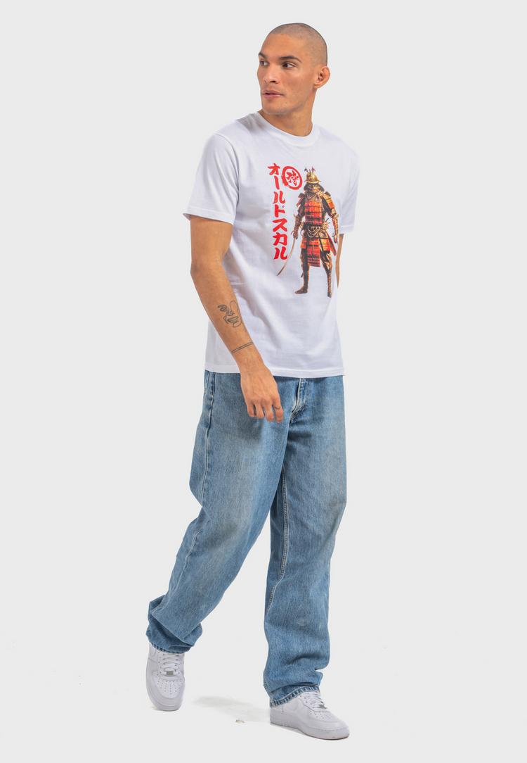 OLDSKULL OLDSKULL Asian Shogun Legacy Graphic Printshirt Herren - White - 1 | SportScheck