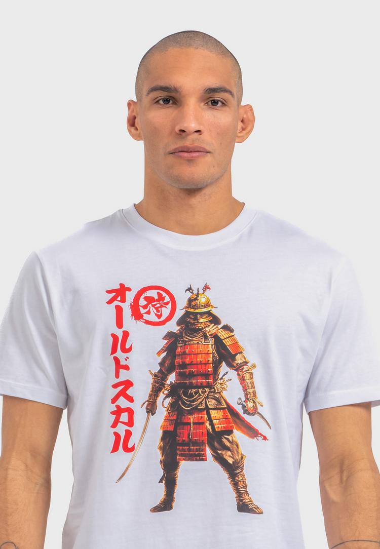 OLDSKULL OLDSKULL Asian Shogun Legacy Graphic Printshirt Herren - White - 0 | SportScheck