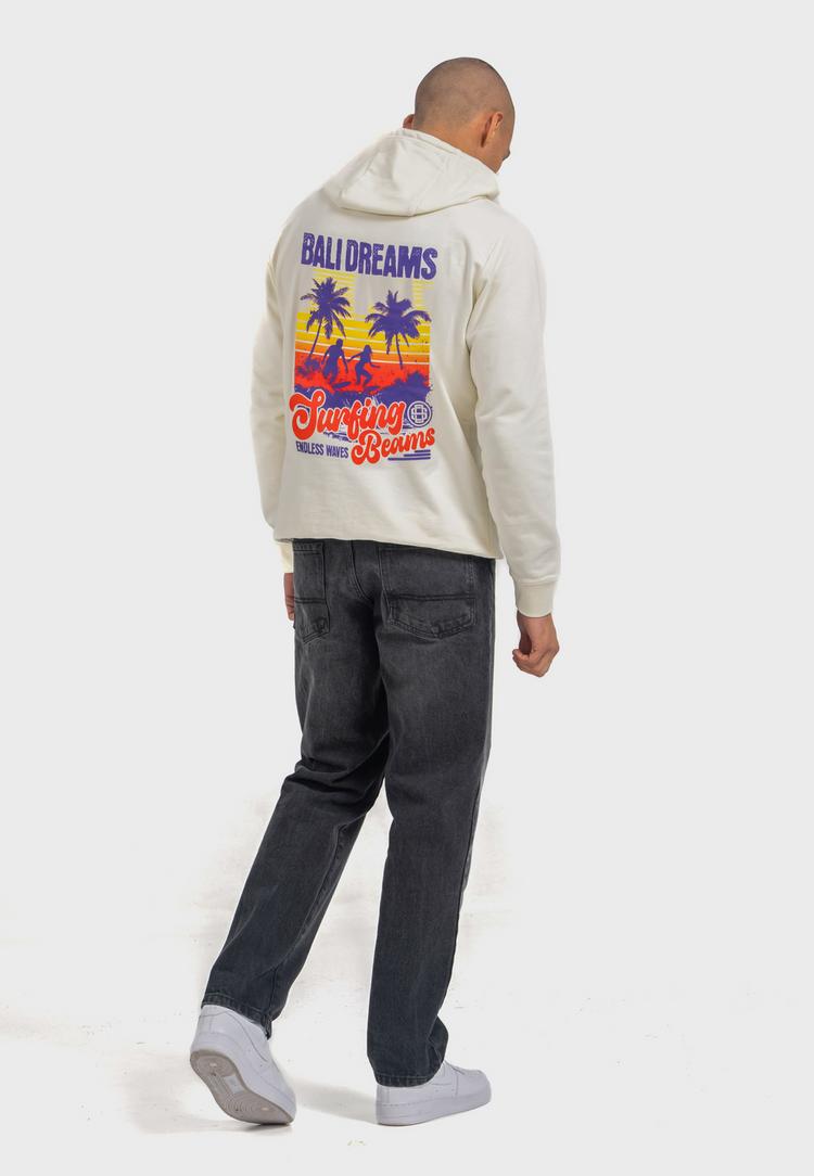 OLDSKULL OLDSKULL Wrldvibe Bali Beam Graphic Hoodie - Off White - 5 | SportScheck