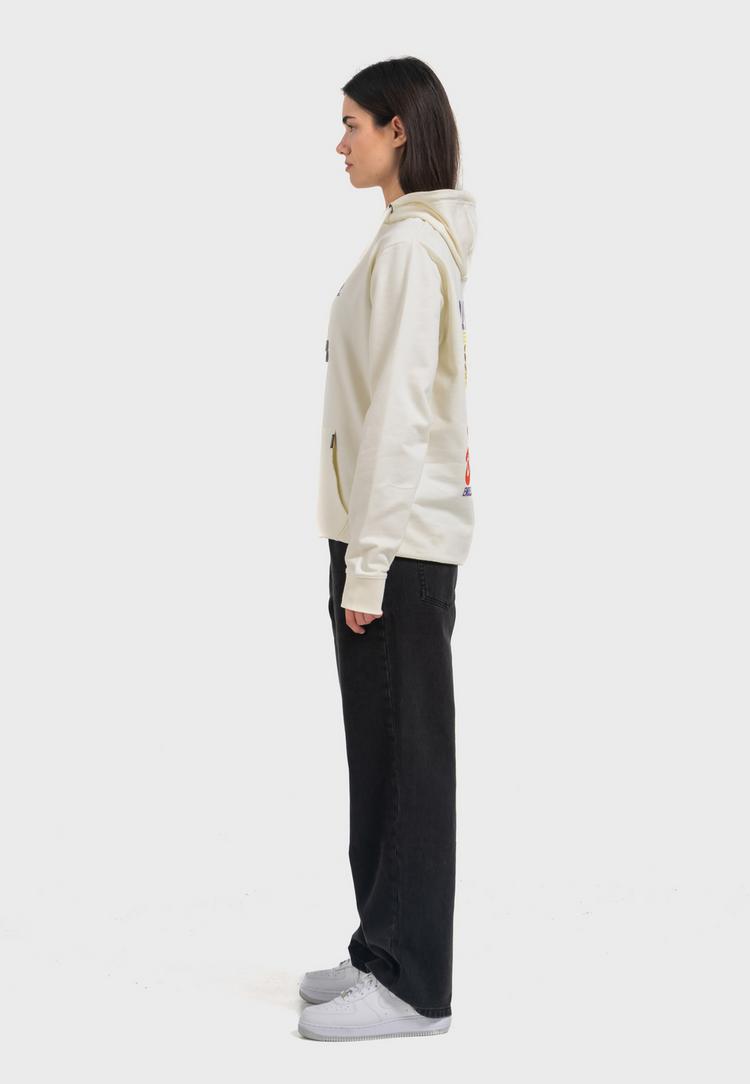 OLDSKULL OLDSKULL Wrldvibe Bali Beam Graphic Hoodie - Off White - 6 | SportScheck