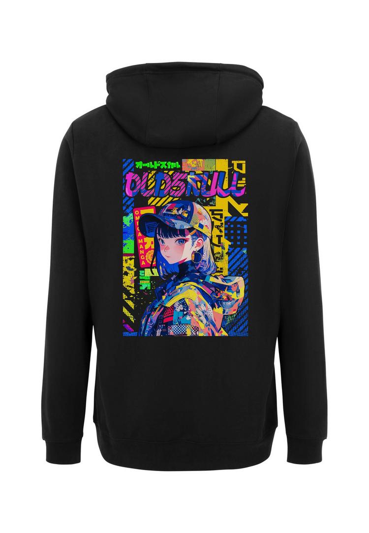 OLDSKULL OLDSKULL Asian Pop Art Logo Graphic Hoodie Herren - Black - 0 | SportScheck
