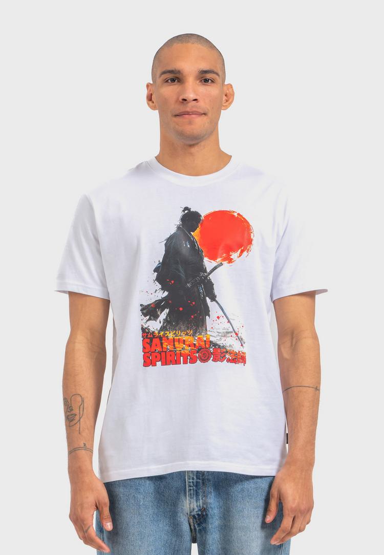 OLDSKULL OLDSKULL Asian Ghost Warrior Graphic Printshirt Herren - White - 0 | SportScheck