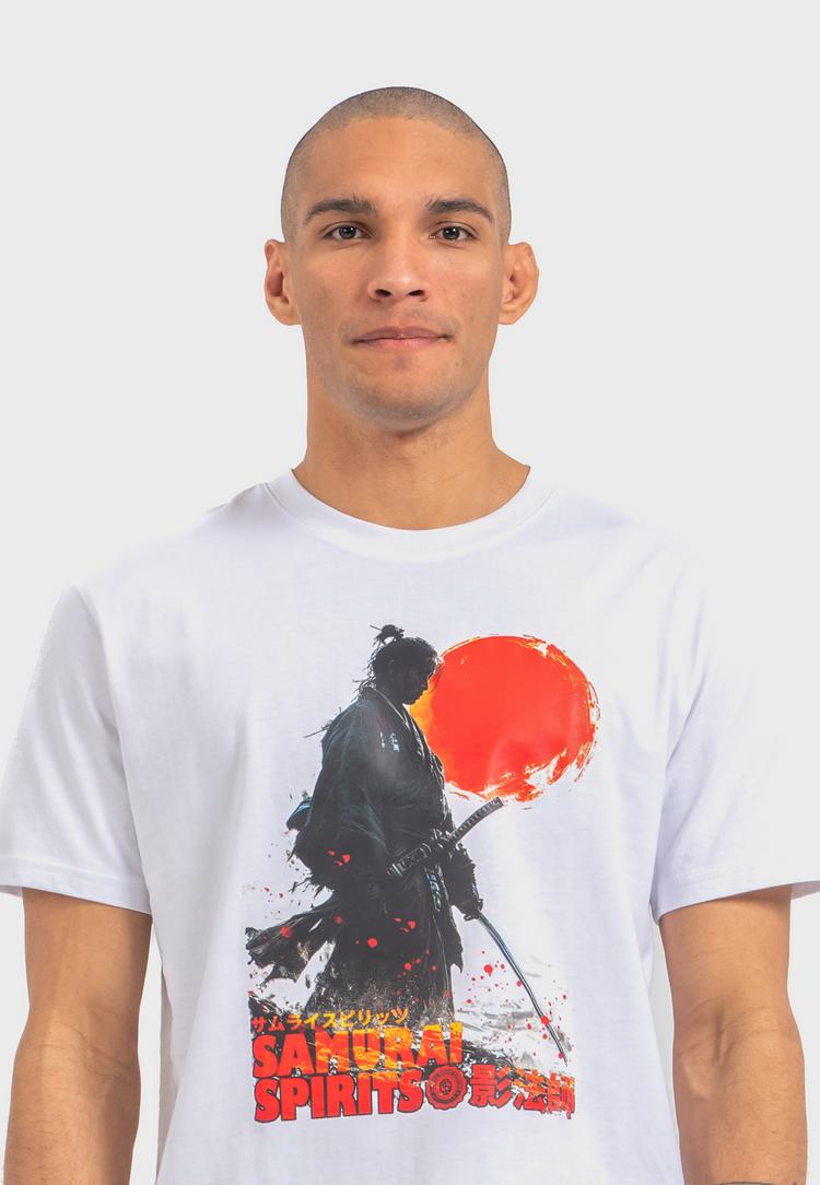 OLDSKULL OLDSKULL Asian Ghost Warrior Graphic Printshirt Herren - White - 0 | SportScheck