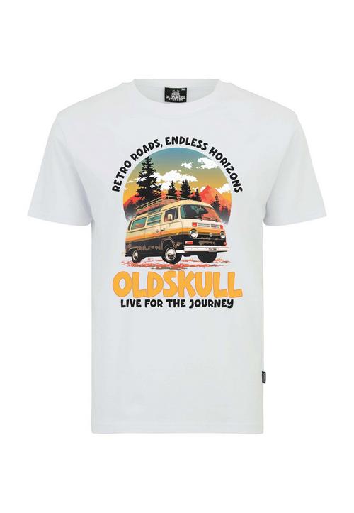 OLDSKULL Wrldvibe Adventure Van Logo Graphic Printshirt Herren