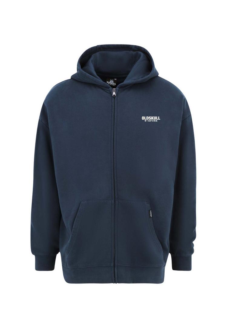 OLDSKULL OLDSKULL Basic Oldskull Logo Sweatjacke Herren - Navy Blue - 0 | SportScheck