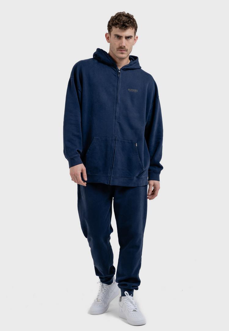 OLDSKULL OLDSKULL Basic Oldskull Logo Sweatjacke Herren - Navy Blue - 1 | SportScheck