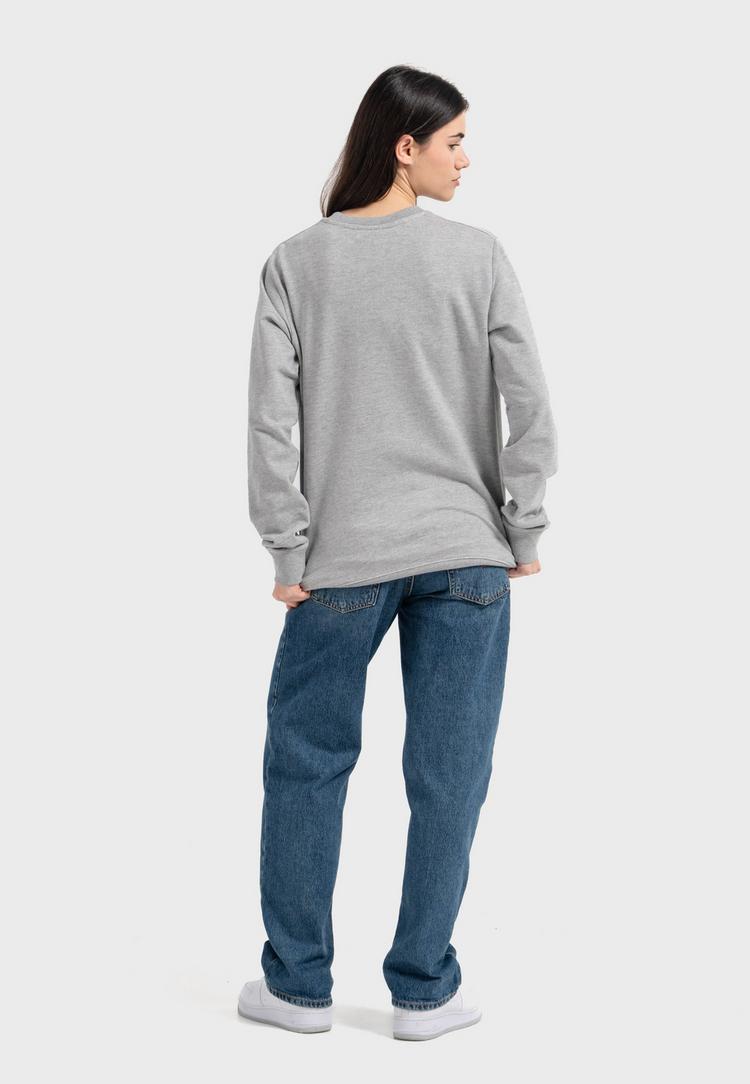 OLDSKULL OLDSKULL Basic Oldskull 25 Logo Sweatshirt - Heather Grey - 6 | SportScheck