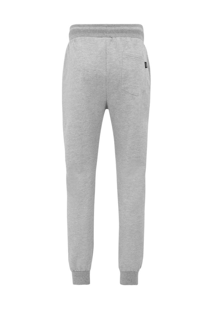 OLDSKULL OLDSKULL Basic Oldskull 25 Logo Trainingshose - Heather Grey - 0 | SportScheck