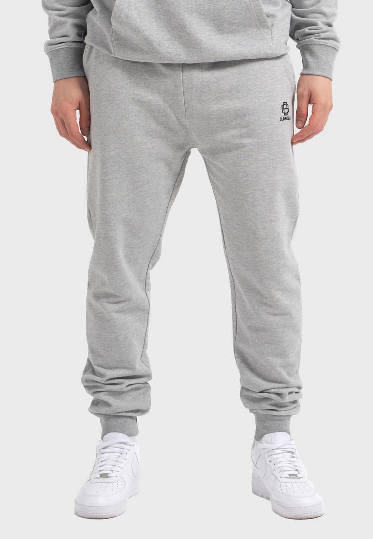 OLDSKULL OLDSKULL Basic Oldskull 25 Logo Trainingshose - Heather Grey - 0 | SportScheck