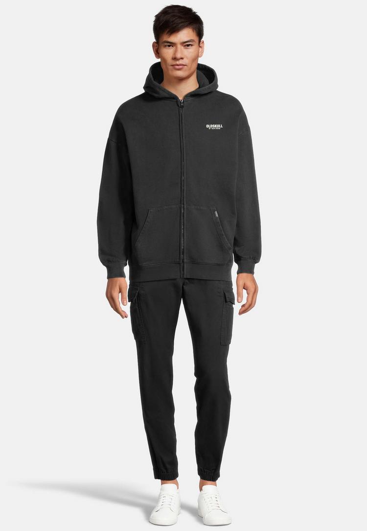 OLDSKULL OLDSKULL Basic Oldskull Logo Sweatjacke Herren - Black - 1 | SportScheck