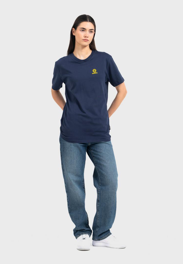 OLDSKULL OLDSKULL Asian Virtual Logo Graphic Printshirt Herren - Navy Blue - 6 | SportScheck