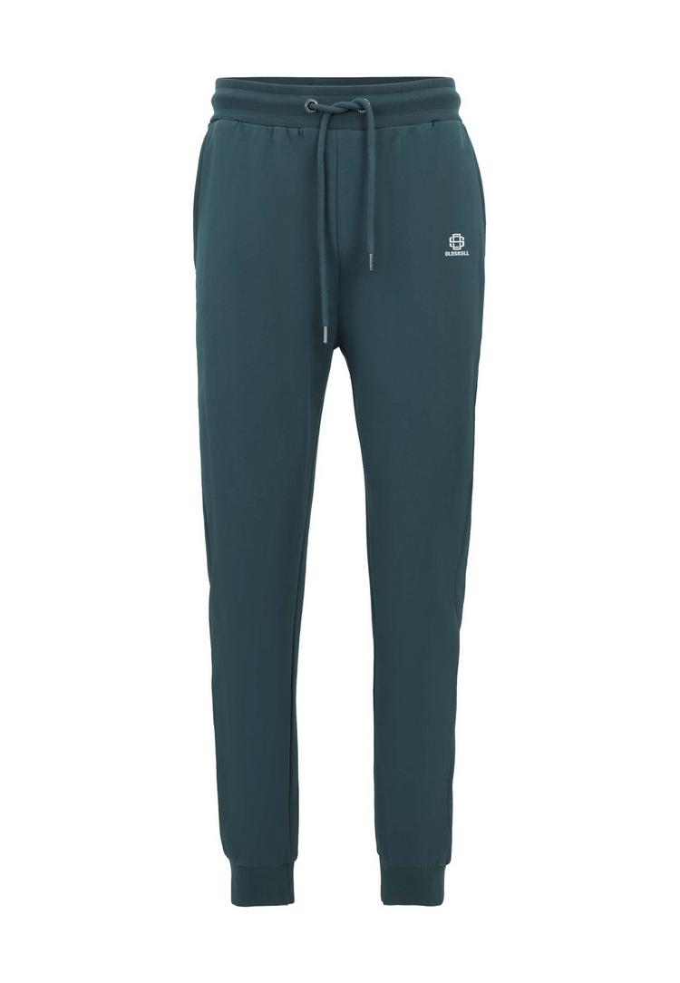 OLDSKULL OLDSKULL Basic Oldskull 25 Logo Trainingshose - Dark Green - 0 | SportScheck