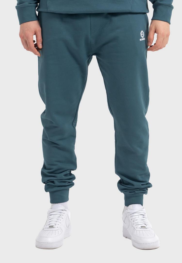 OLDSKULL OLDSKULL Basic Oldskull 25 Logo Trainingshose - Dark Green - 0 | SportScheck