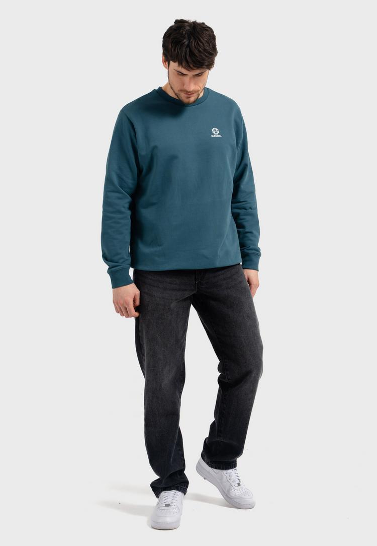 OLDSKULL OLDSKULL Basic Oldskull 25 Logo Sweatshirt - Dark Green - 1 | SportScheck
