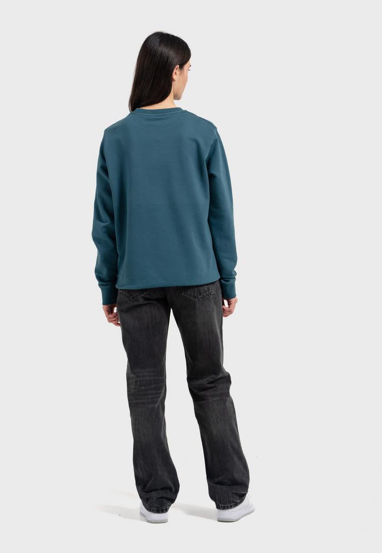 OLDSKULL OLDSKULL Basic Oldskull 25 Logo Sweatshirt - Dark Green - 6 | SportScheck