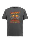 OLDSKULL Wrldvibe Sunset Shades Graphic Printshirt Herren - Dark Grey