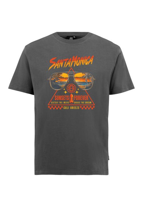 OLDSKULL Wrldvibe Sunset Shades Graphic Printshirt Herren