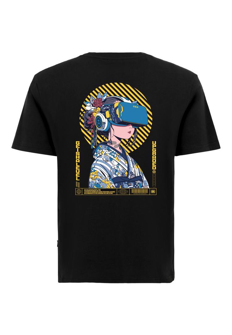 OLDSKULL OLDSKULL Asian Virtual Logo Graphic Printshirt Herren - Black - 0 | SportScheck