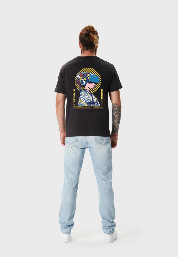 OLDSKULL OLDSKULL Asian Virtual Logo Graphic Printshirt Herren - Black - 0 | SportScheck