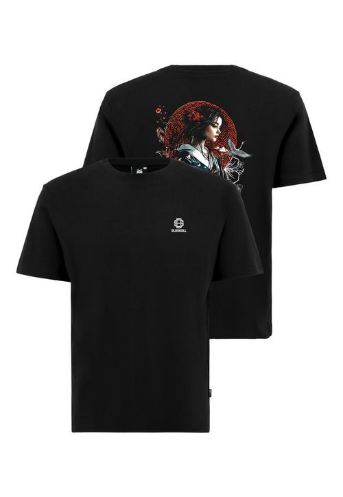 OLDSKULL Asian Blossom Queen Logo Graphic Printshirt Herren