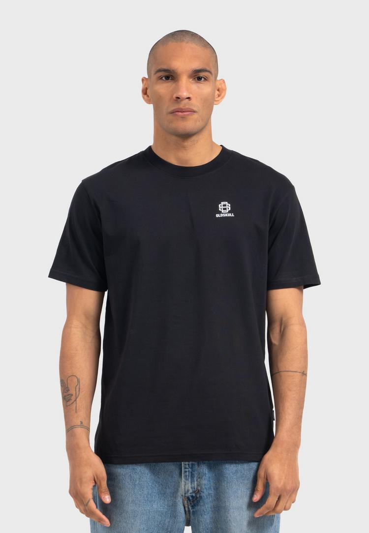 OLDSKULL OLDSKULL Asian Blossom Queen Logo Graphic Printshirt Herren - Black - 5 | SportScheck