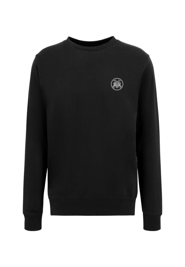 OLDSKULL OLDSKULL Basic Samurai Backprint Logo Sweatshirt Herren - Black - 0 | SportScheck
