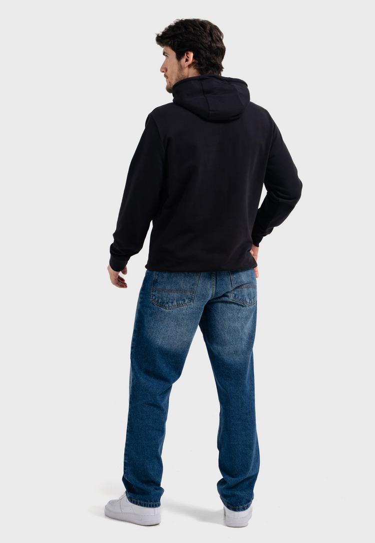 OLDSKULL OLDSKULL Basic Oldskull 25 Logo Hoodie - Black - 7 | SportScheck