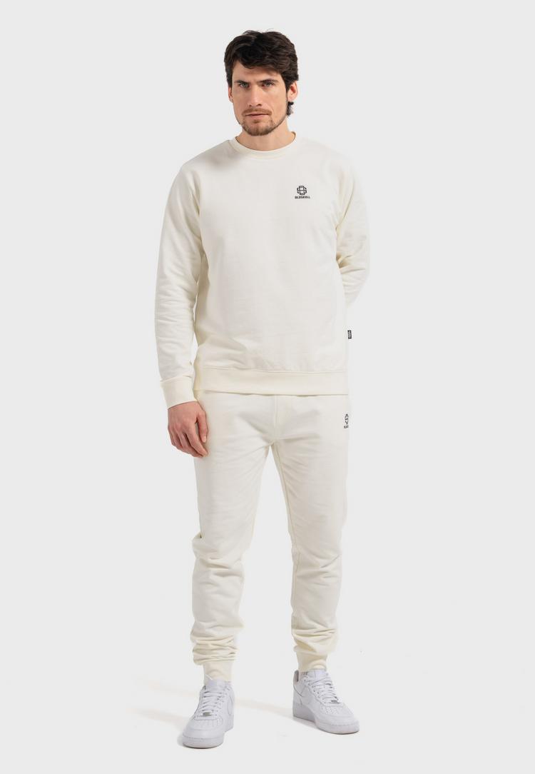 OLDSKULL OLDSKULL Basic Oldskull 25 Logo Trainingshose - Off White - 1 | SportScheck