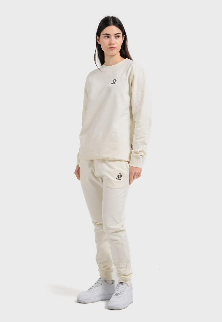 OLDSKULL OLDSKULL Basic Oldskull 25 Logo Trainingshose - Off White - 3 | SportScheck