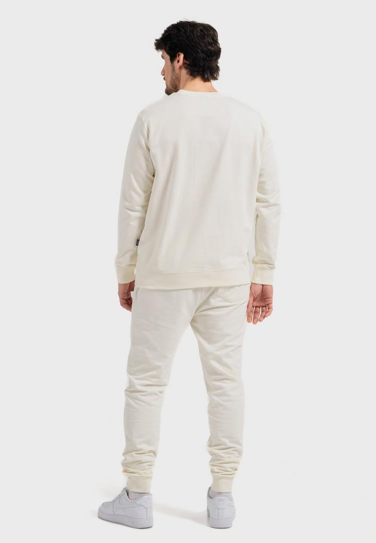 OLDSKULL OLDSKULL Basic Oldskull 25 Logo Trainingshose - Off White - 5 | SportScheck