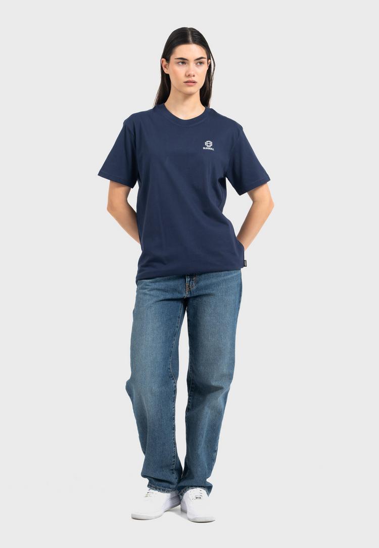 OLDSKULL OLDSKULL Asian Blossom Queen Logo Graphic Printshirt Herren - Navy Blue - 4 | SportScheck