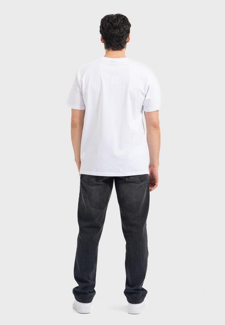 OLDSKULL OLDSKULL Asian Lucky Dragon Graphic Printshirt - White - 5 | SportScheck