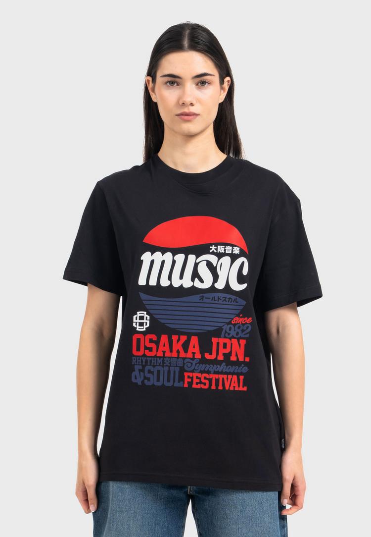 OLDSKULL OLDSKULL Asian Osaka Music Logo Graphic Printshirt Herren - Black - 1 | SportScheck