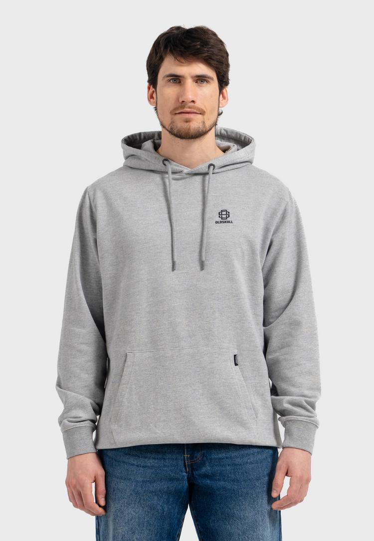 OLDSKULL OLDSKULL Basic Oldskull 25 Logo Hoodie - Heather Grey - 0 | SportScheck